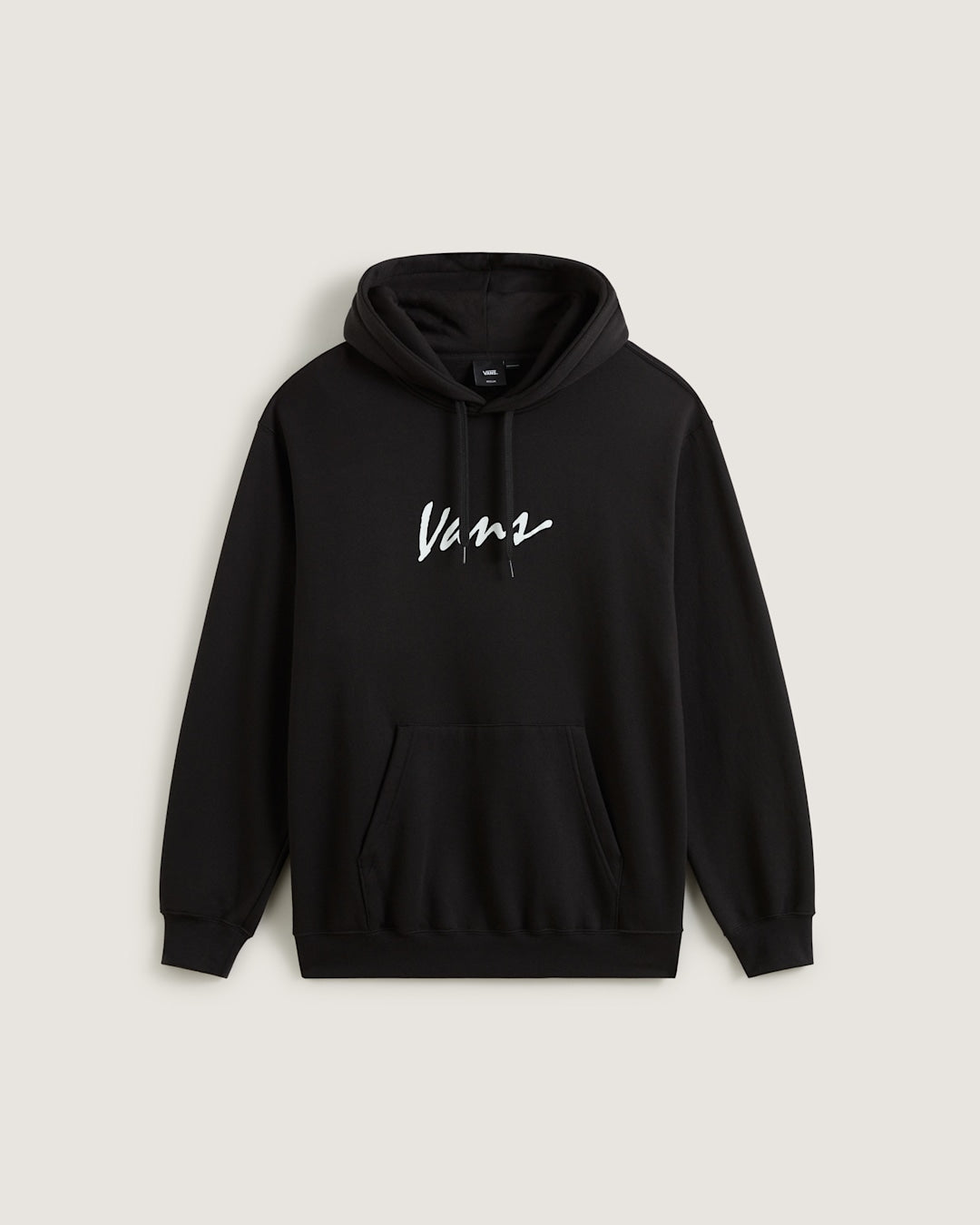 Men Vans Scripted Vans Pullover Hoodie in Black