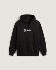 Men Vans Scripted Vans Pullover Hoodie in Black