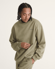 Men Vans Vans 66 Crew Sweatshirt in Bay Leaf Green
