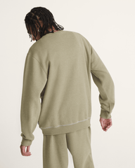 Men Vans Vans 66 Crew Sweatshirt in Bay Leaf Green