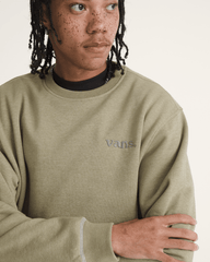 Men Vans Vans 66 Crew Sweatshirt in Bay Leaf Green
