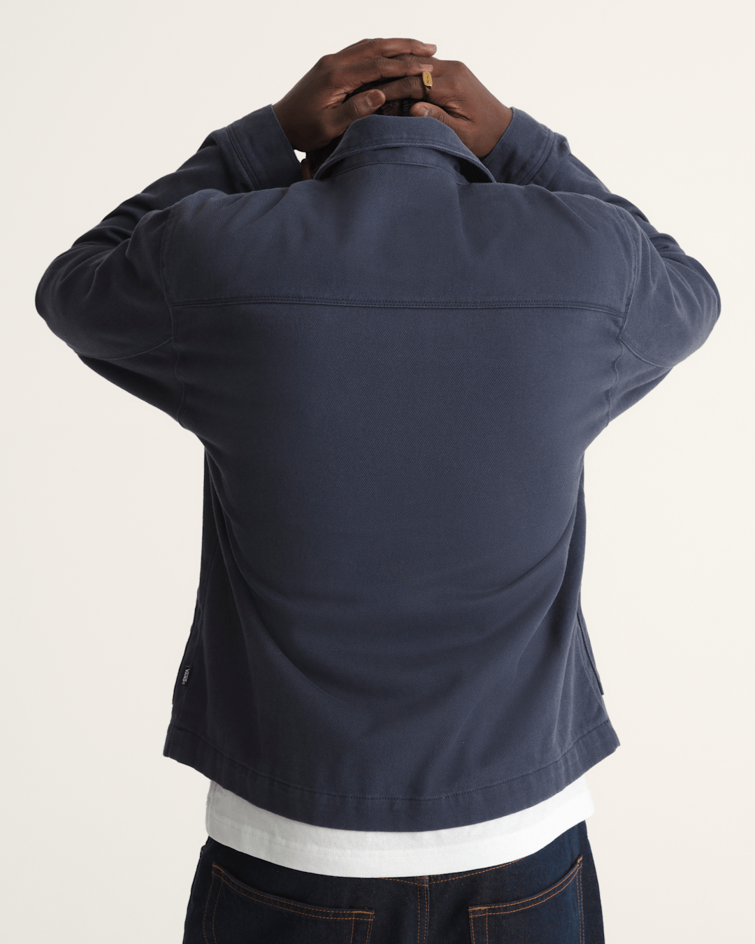 Men Vans Mcavoy Station Jacket in Parisian Night Blue