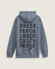 Men Vans Style 001 Pullover Hoodie in Stormy Weather Blue