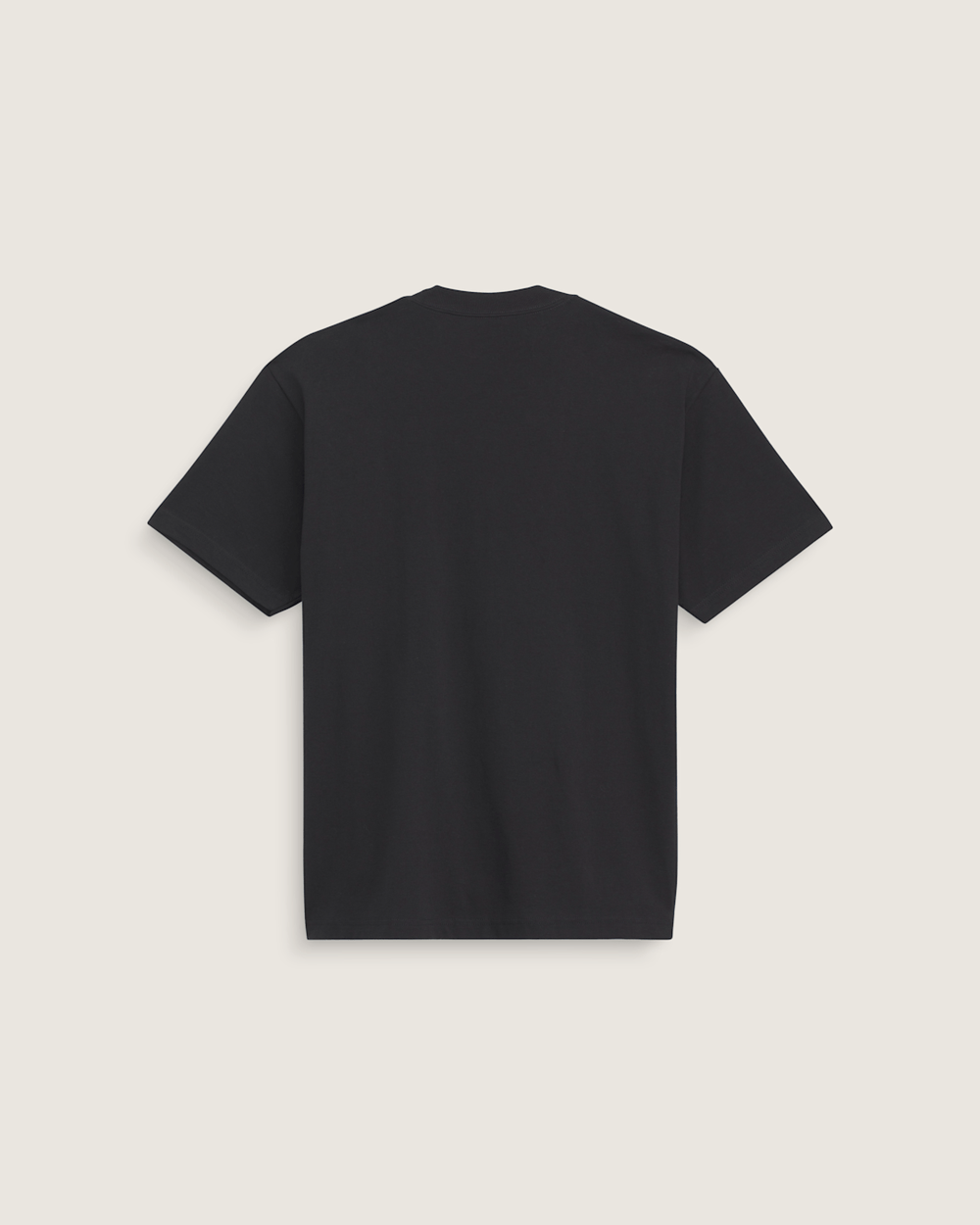 Men Vans Classic Script T-Shirt in Black / White