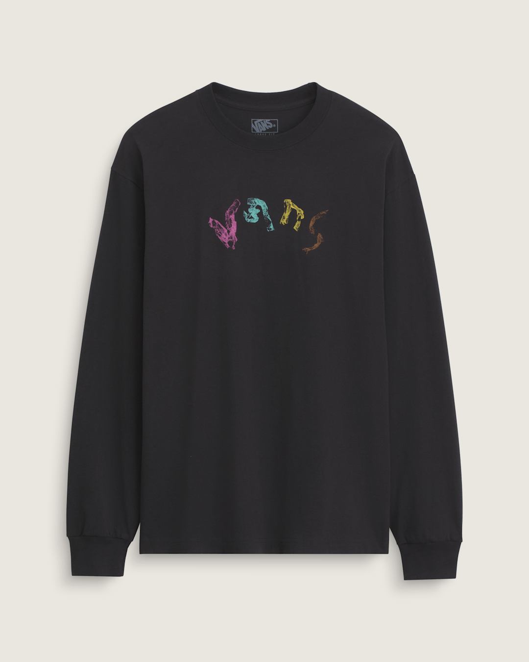 Men Vans Ideas Long Sleeve T-Shirt in Black
