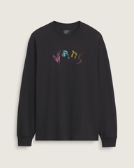 Men Vans Ideas Long Sleeve T-Shirt in Black