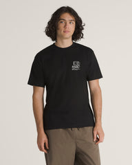 Men Vans Disconnect T-Shirt in Black