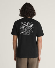 Men Vans Disconnect T-Shirt in Black