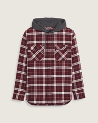 Men Vans Parkway II Shirt in Port Royale Red