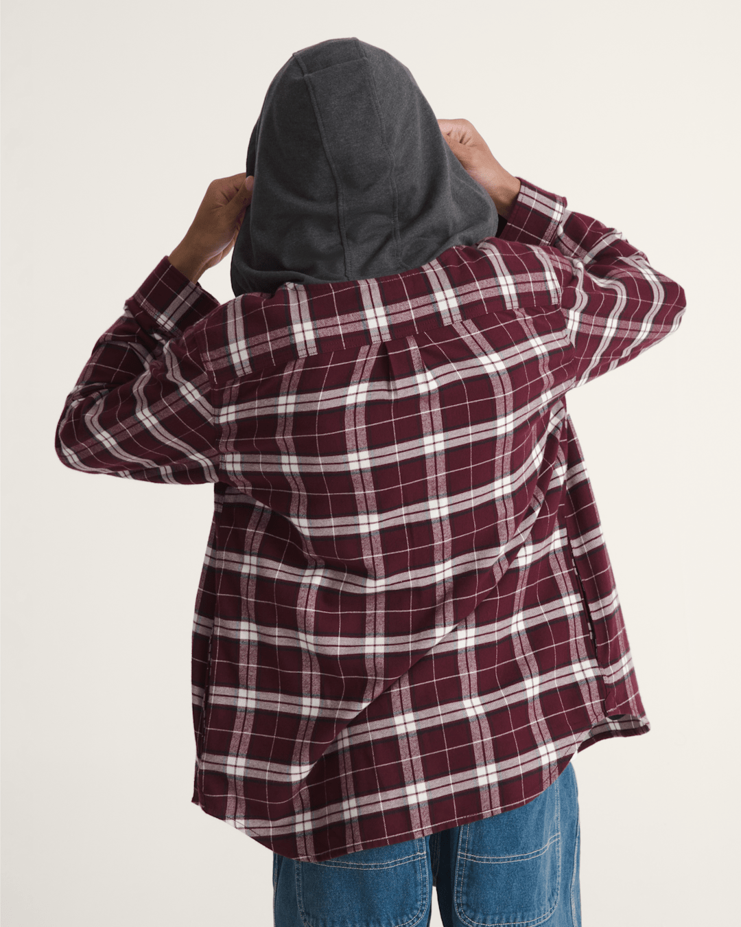 Men Vans Parkway II Shirt in Port Royale Red