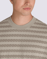 Men Vans Palmer Jacquard Knit T-Shirt in London Fog Beige
