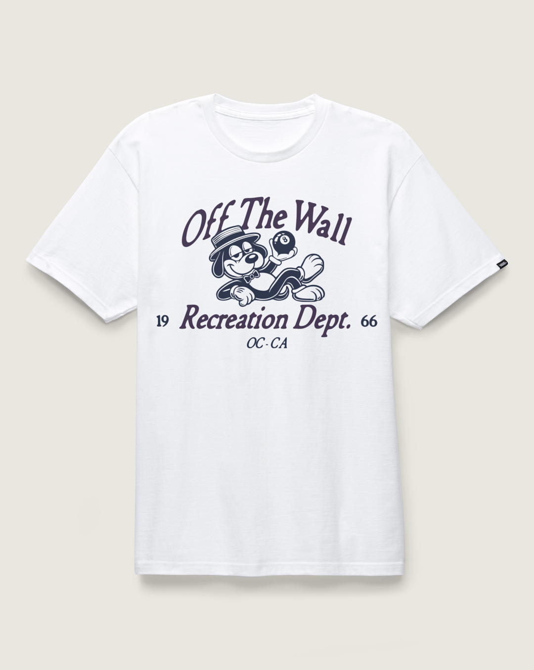 Men Vans Cooling T-Shirt in White