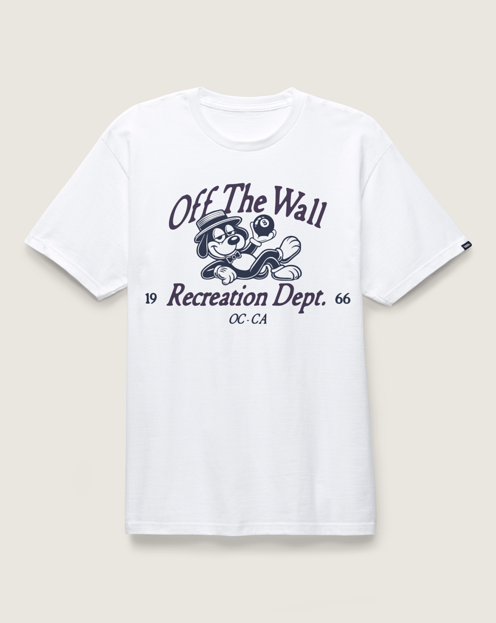 Men Vans Cooling T-Shirt in White