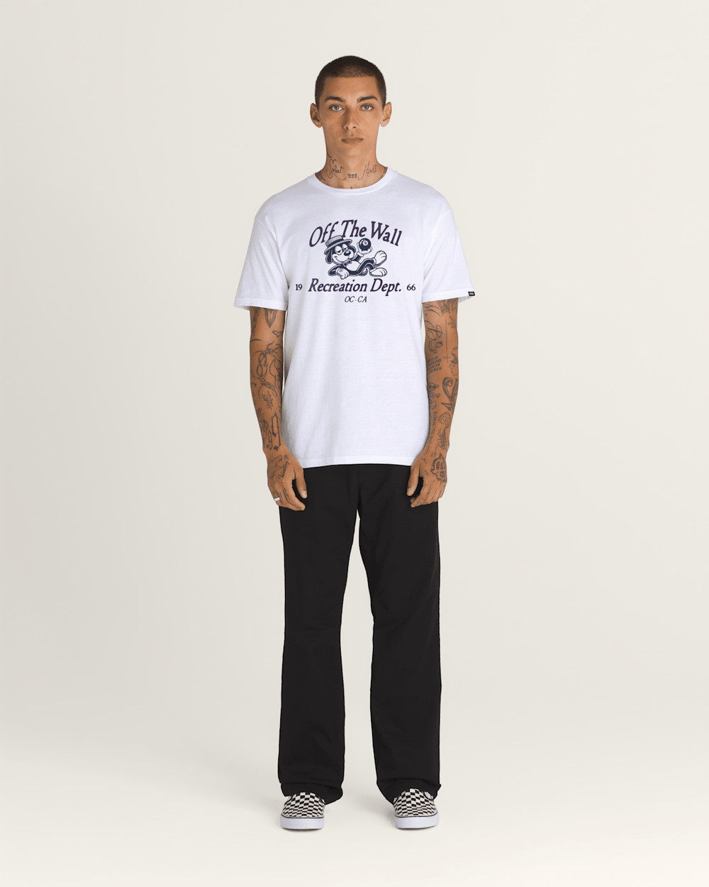 Men Vans Cooling T-Shirt in White