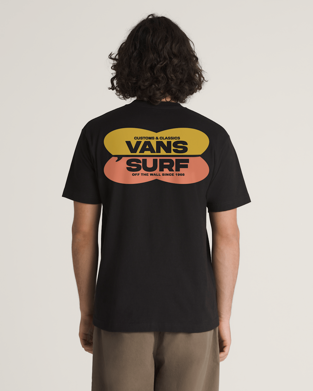 Men Vans Spring T-Shirt in Black