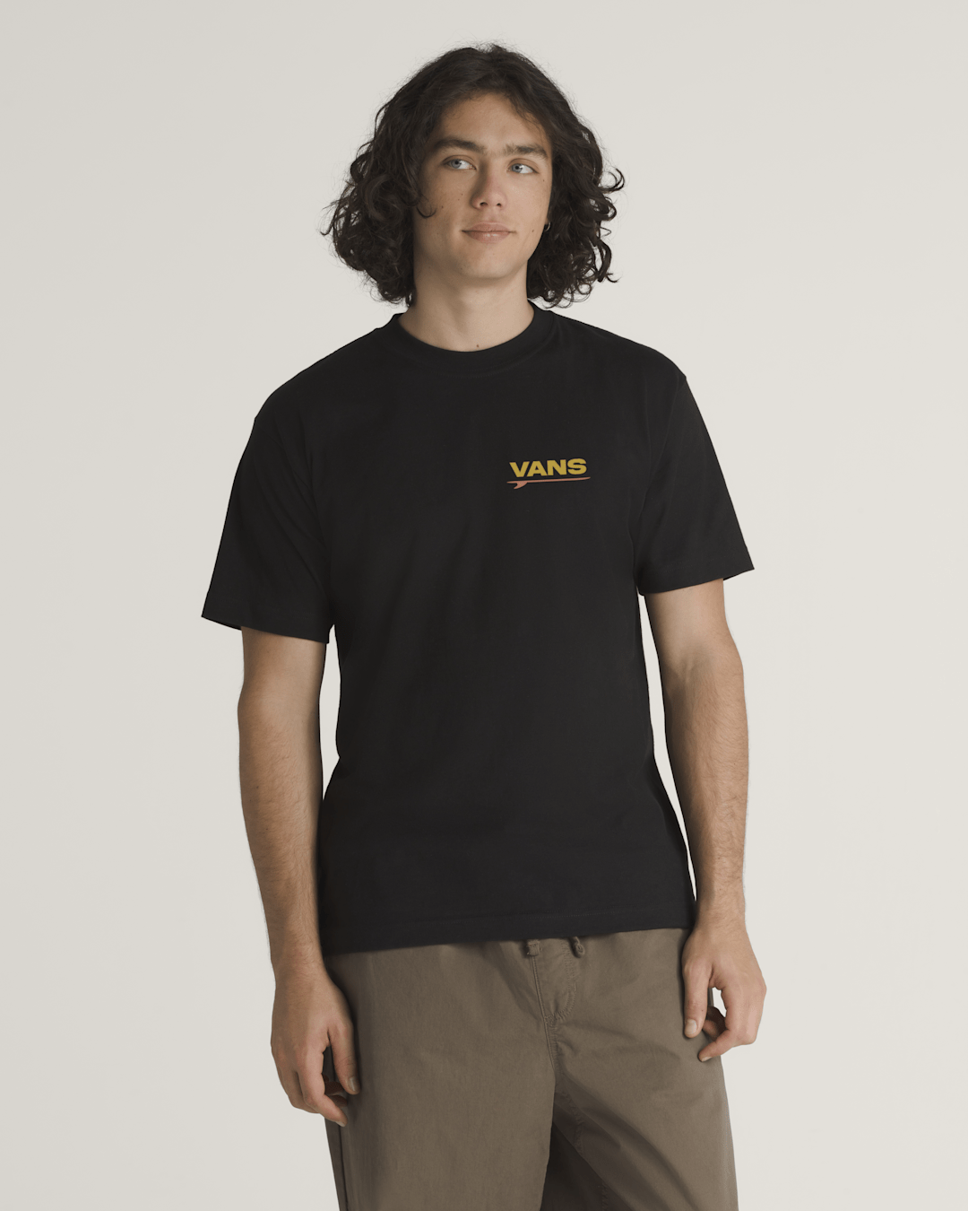 Men Vans Spring T-Shirt in Black