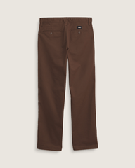 Men Vans Authentic Chino Straight Pant in Vintage Cocoa Brown