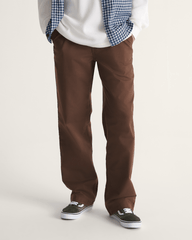 Men Vans Authentic Chino Straight Pant in Vintage Cocoa Brown