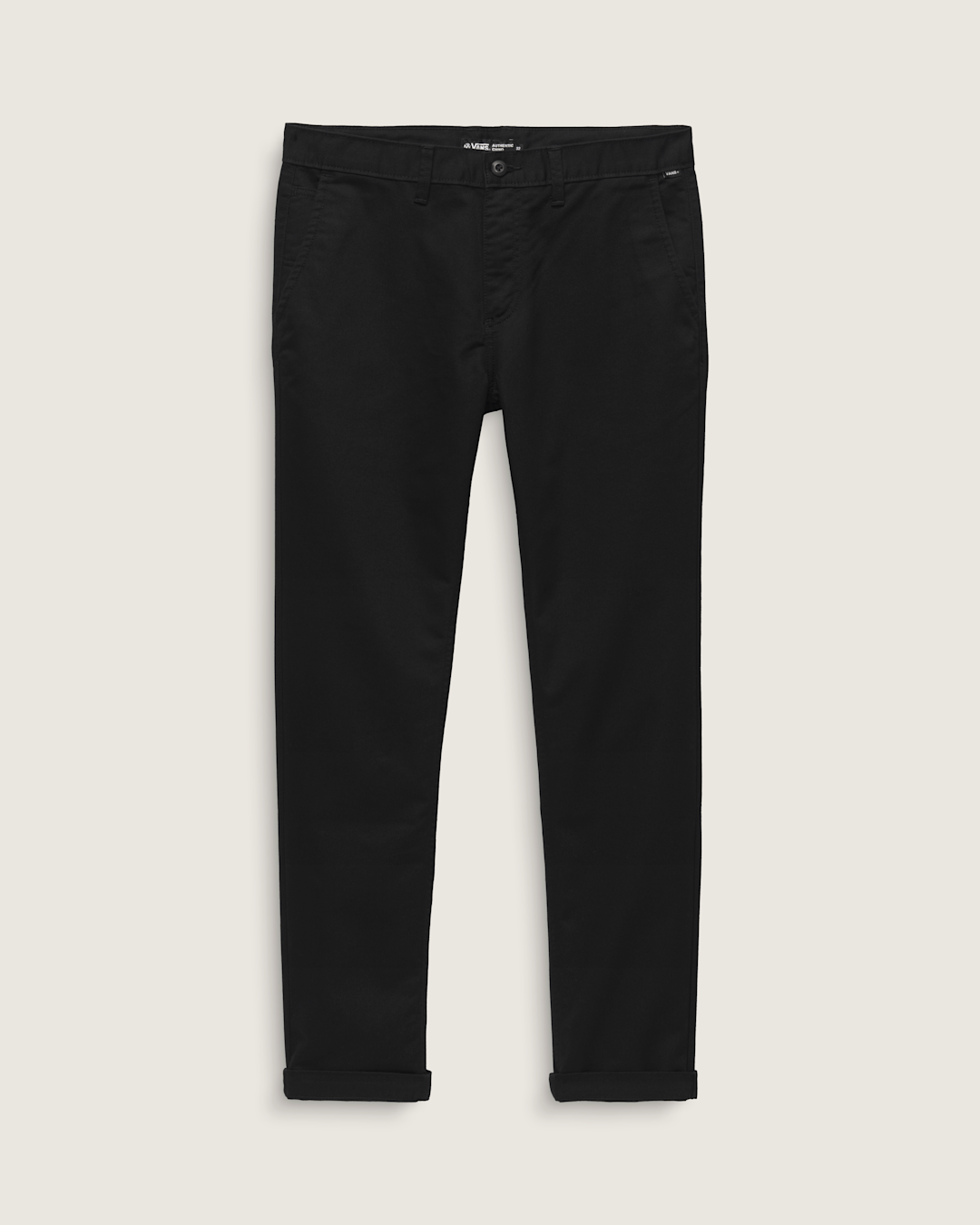 Men Vans Authentic Chino Slim Pants in Black