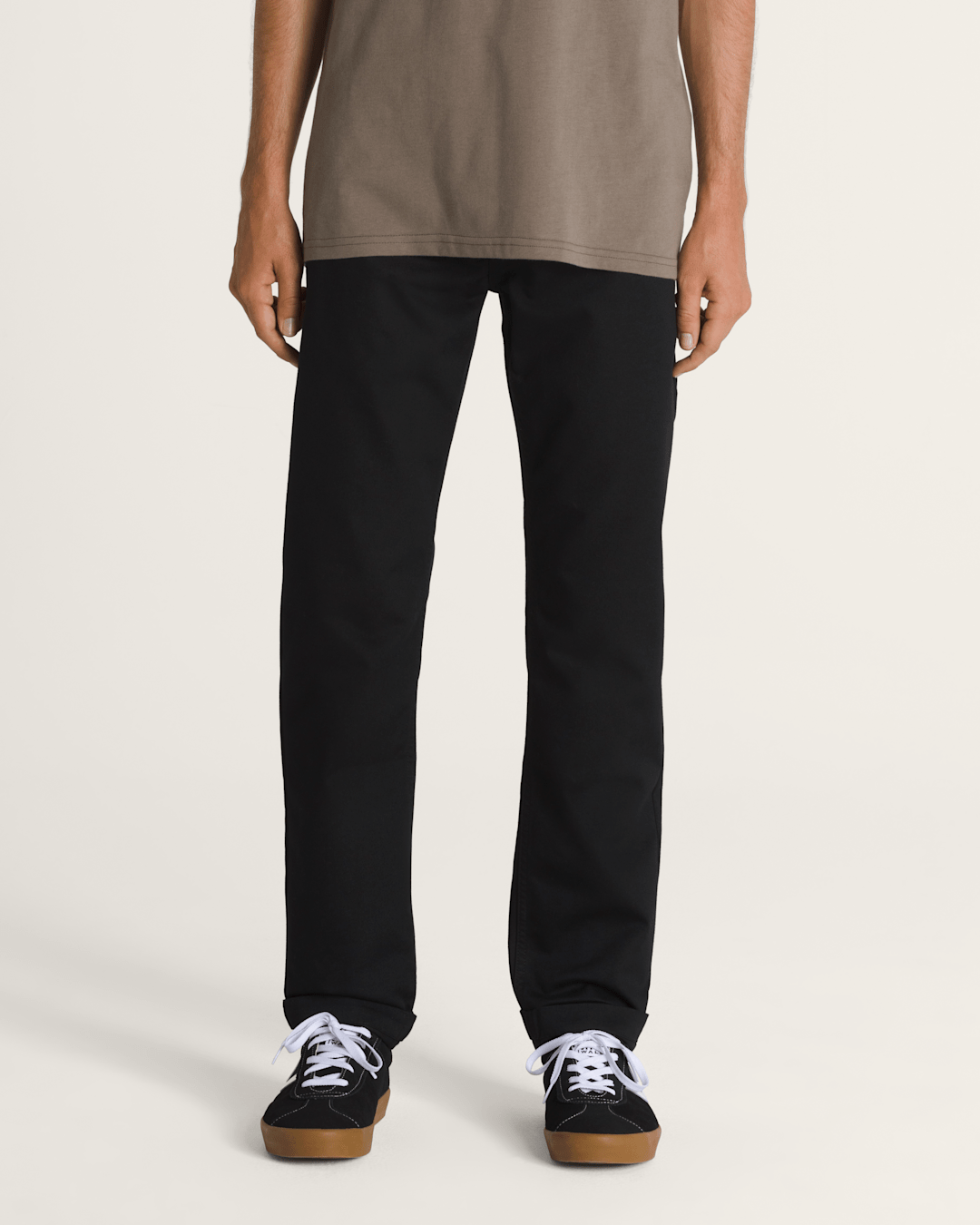 Men Vans Authentic Chino Slim Pants in Black
