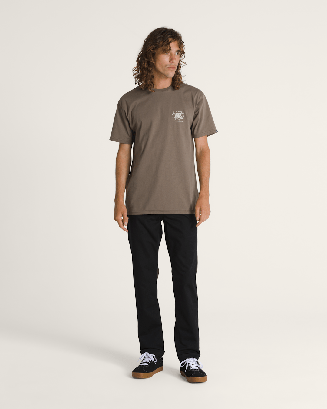 Men Vans Authentic Chino Slim Pants in Black