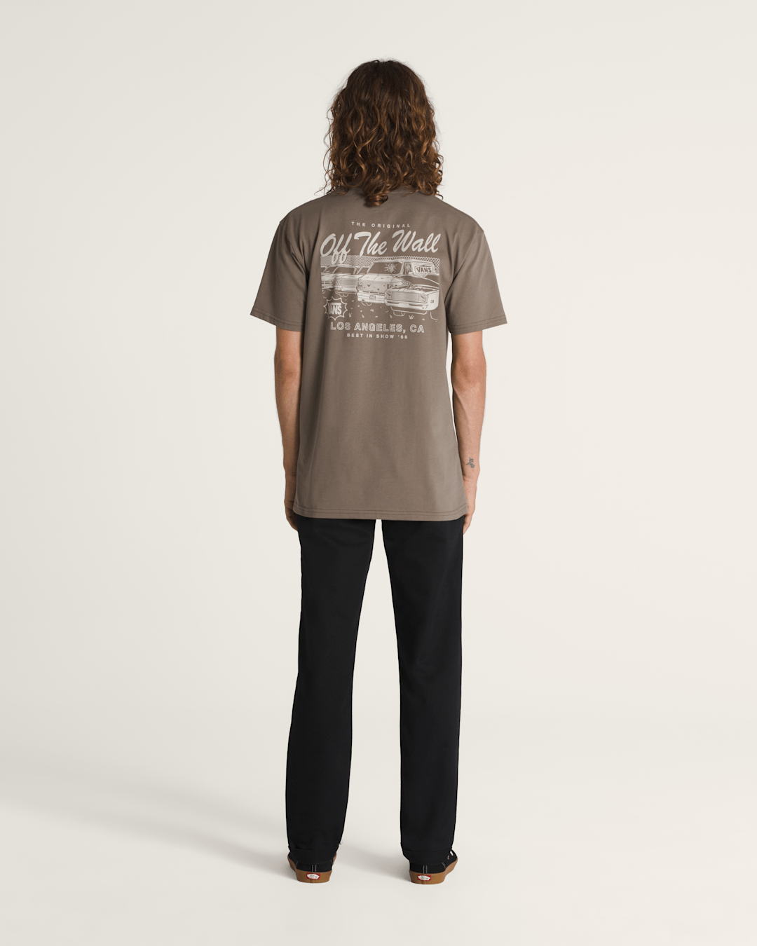 Men Vans Authentic Chino Slim Pants in Black