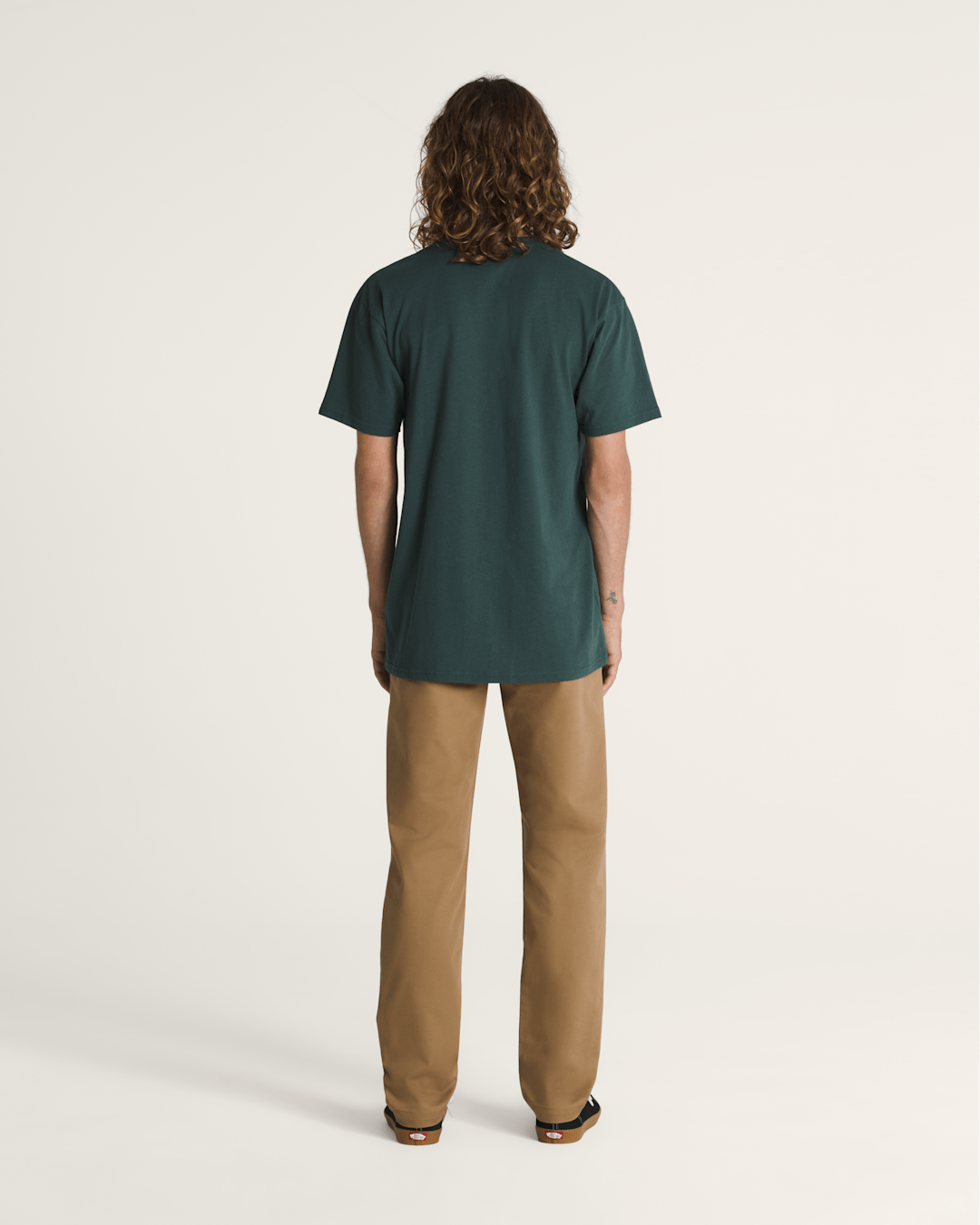 Men Vans Authentic Chino Slim Pants in Dirt Brown