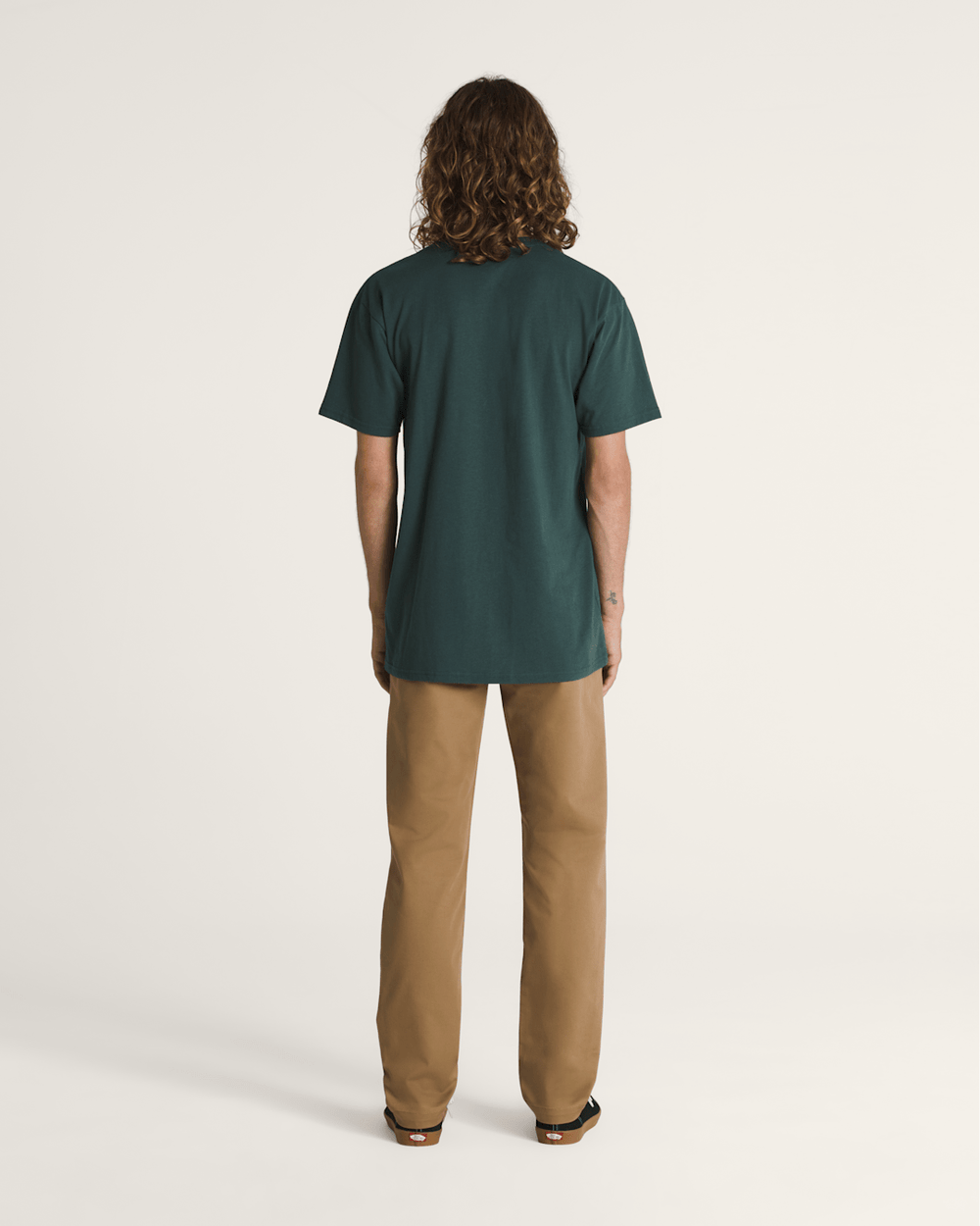 Men Vans Authentic Chino Slim Pants in Dirt Brown