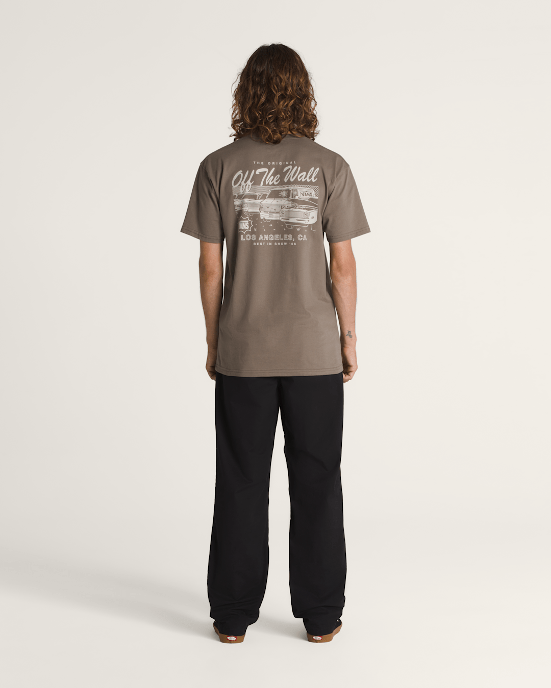 Men Vans Range Relaxed Elastic Pant Black