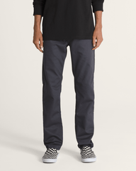 Men Vans Authentic Chino Slim Pants in Asphalt Grey