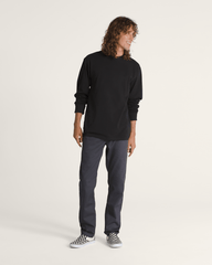 Men Vans Authentic Chino Slim Pants in Asphalt Grey