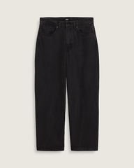 Men Vans Check-5 Baggy Denim Pants in Black