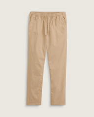 Men Vans Range Relaxed Elastic Pants in Incense Brown