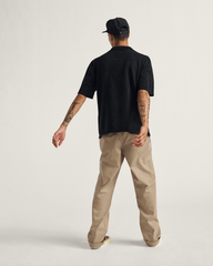 Men Vans Authentic Chino Relaxed Pants in Desert Taupe Brown