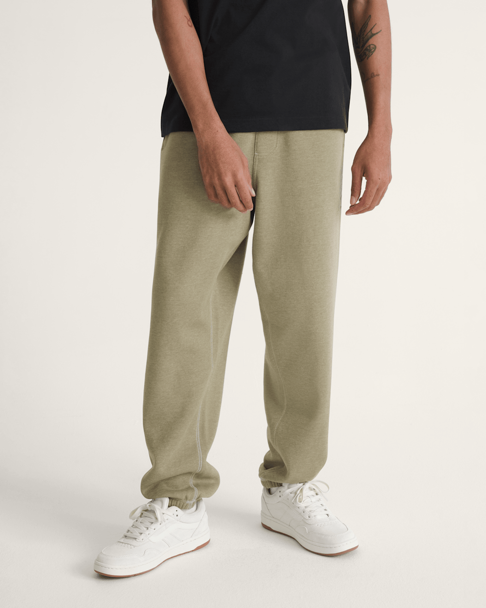 Men Vans Vans 66 Sweatpants in Bay Leaf Green