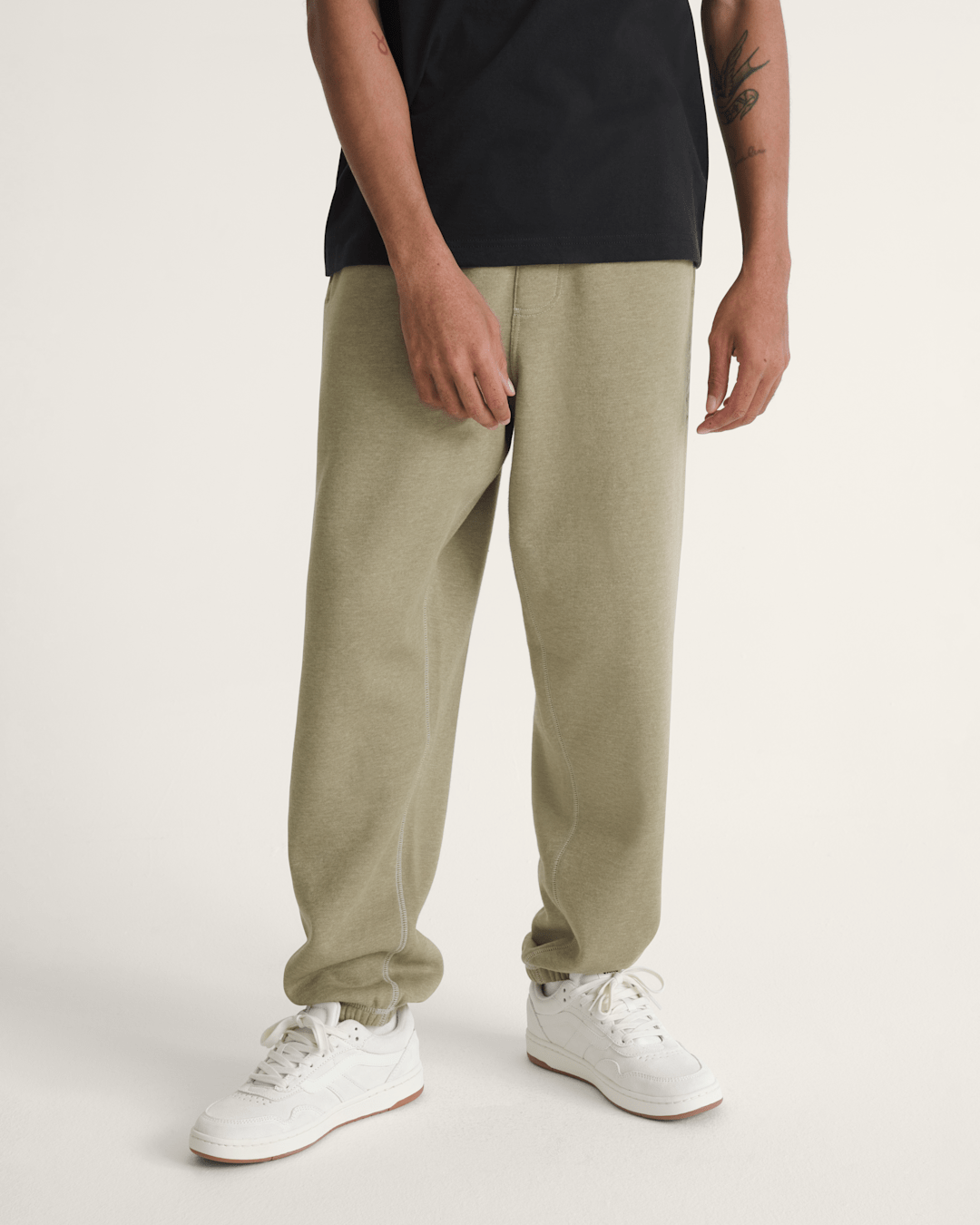 Men Vans Vans 66 Sweatpants in Bay Leaf Green
