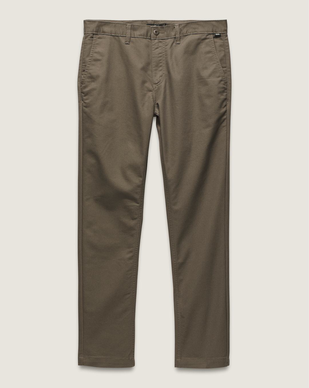 Men Vans Authentic Chino Slim Pants in Bungee Cord Brown