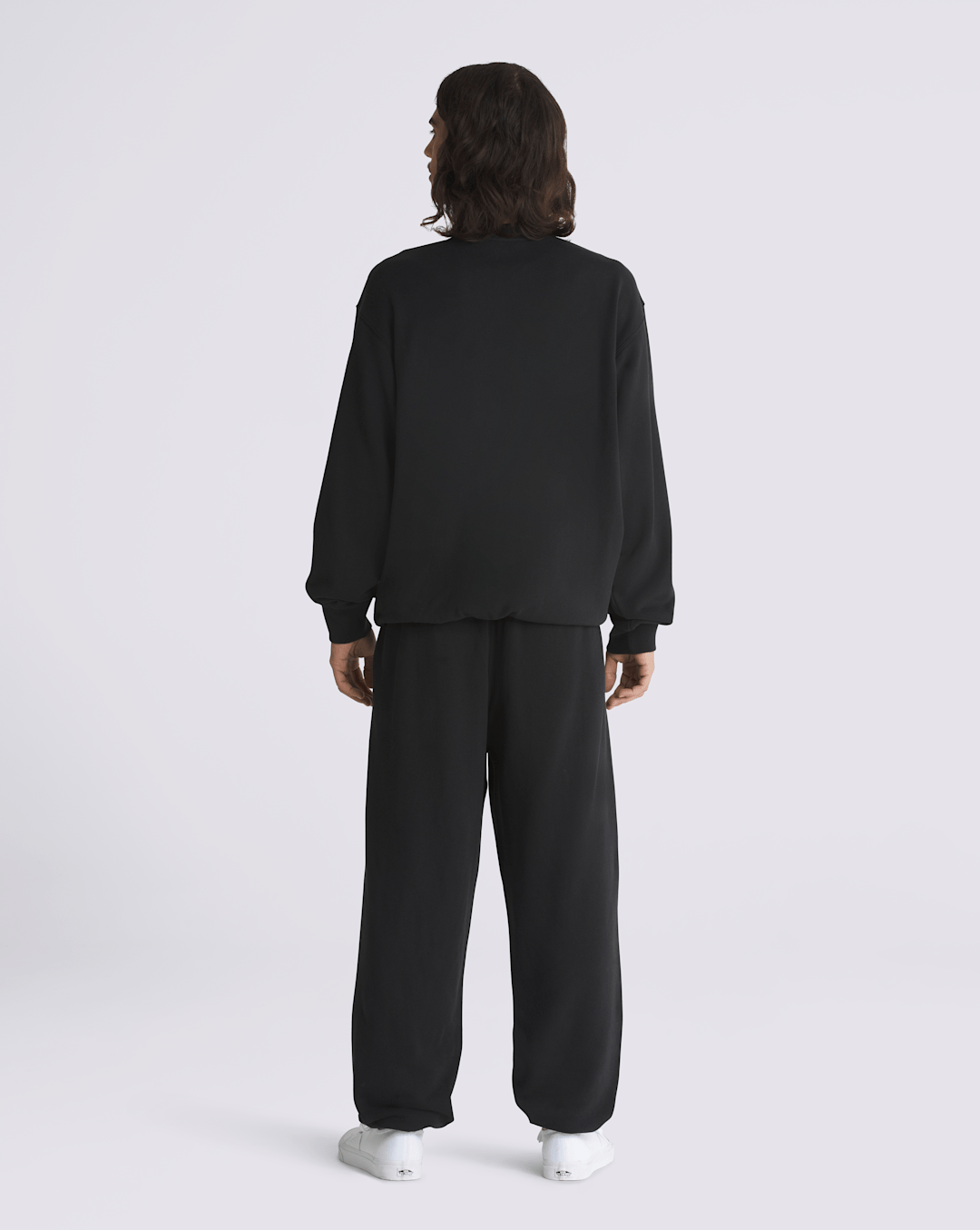 Men Vans Original Standards Loose French Terry Pants in Black