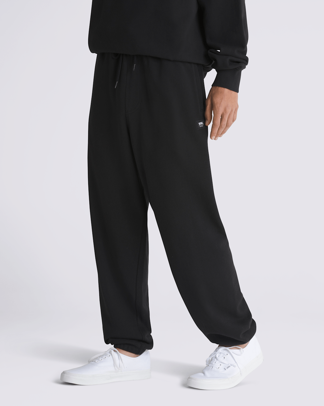 Men Vans Original Standards Loose French Terry Pants in Black