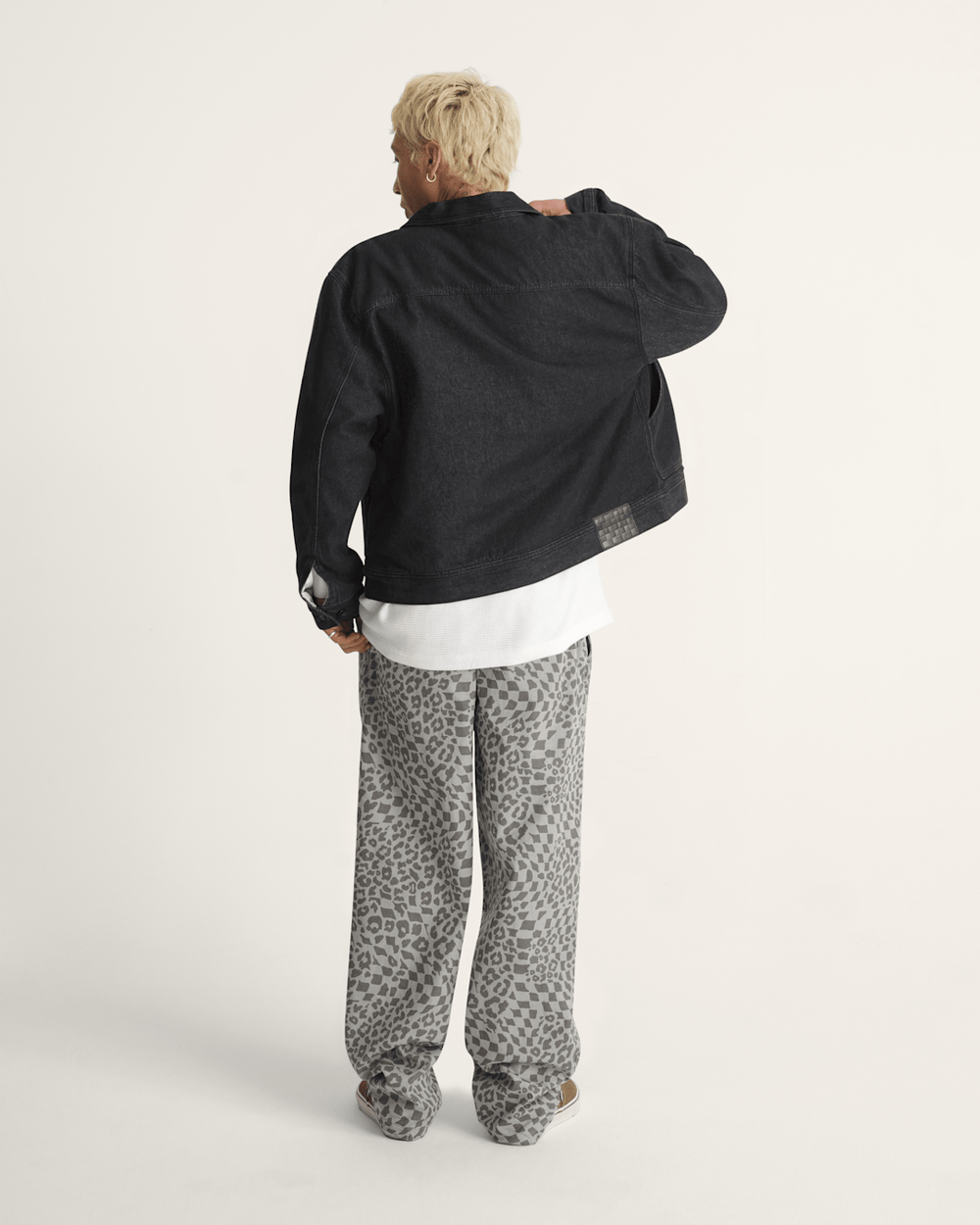 Men Vans Range Baggy Pants in Drizzle Grey