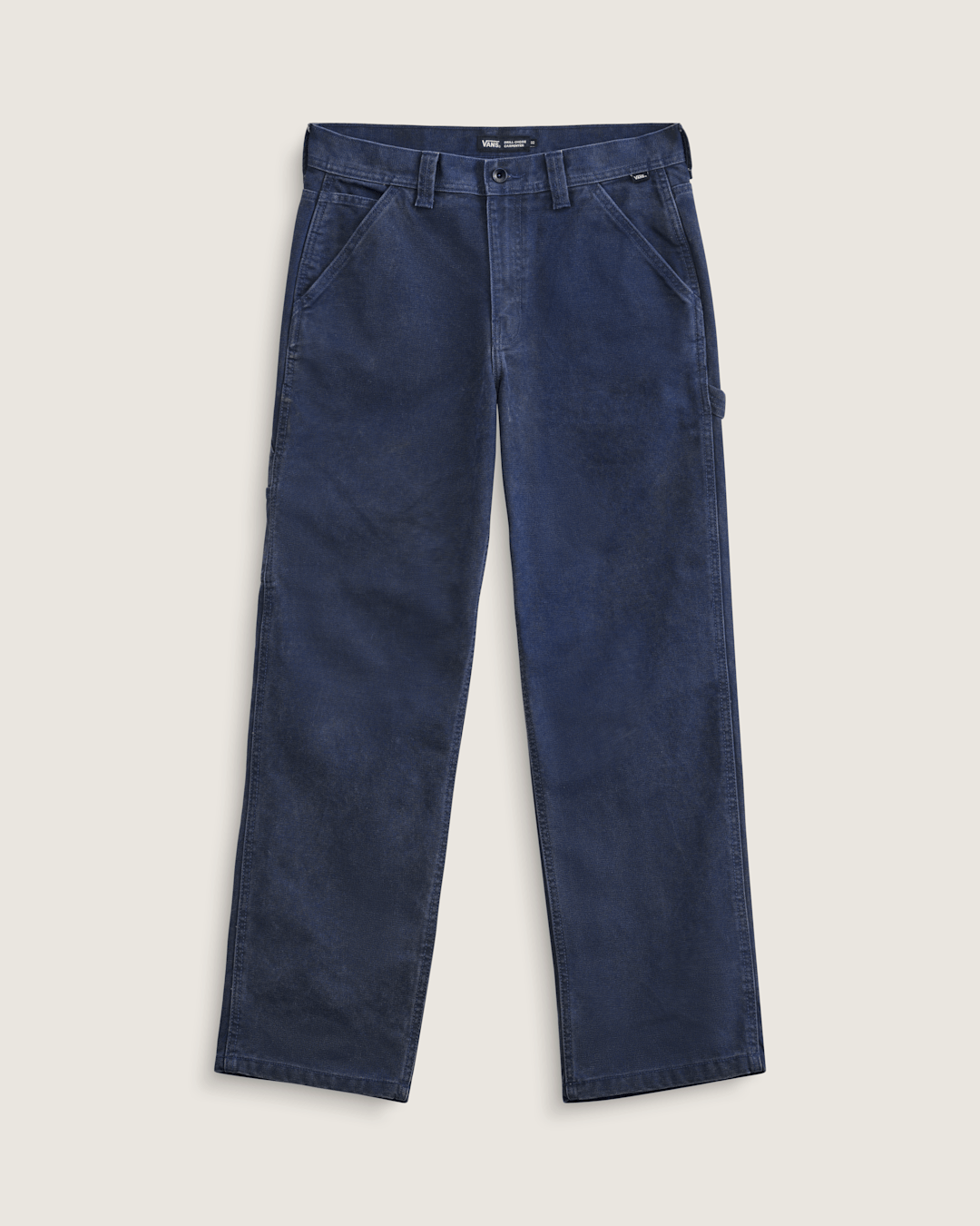 Men Vans Drill Chore Carpenter Vintage Wash Pants in Parisian Night Blue
