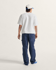 Men Vans Drill Chore Carpenter Vintage Wash Pants in Parisian Night Blue