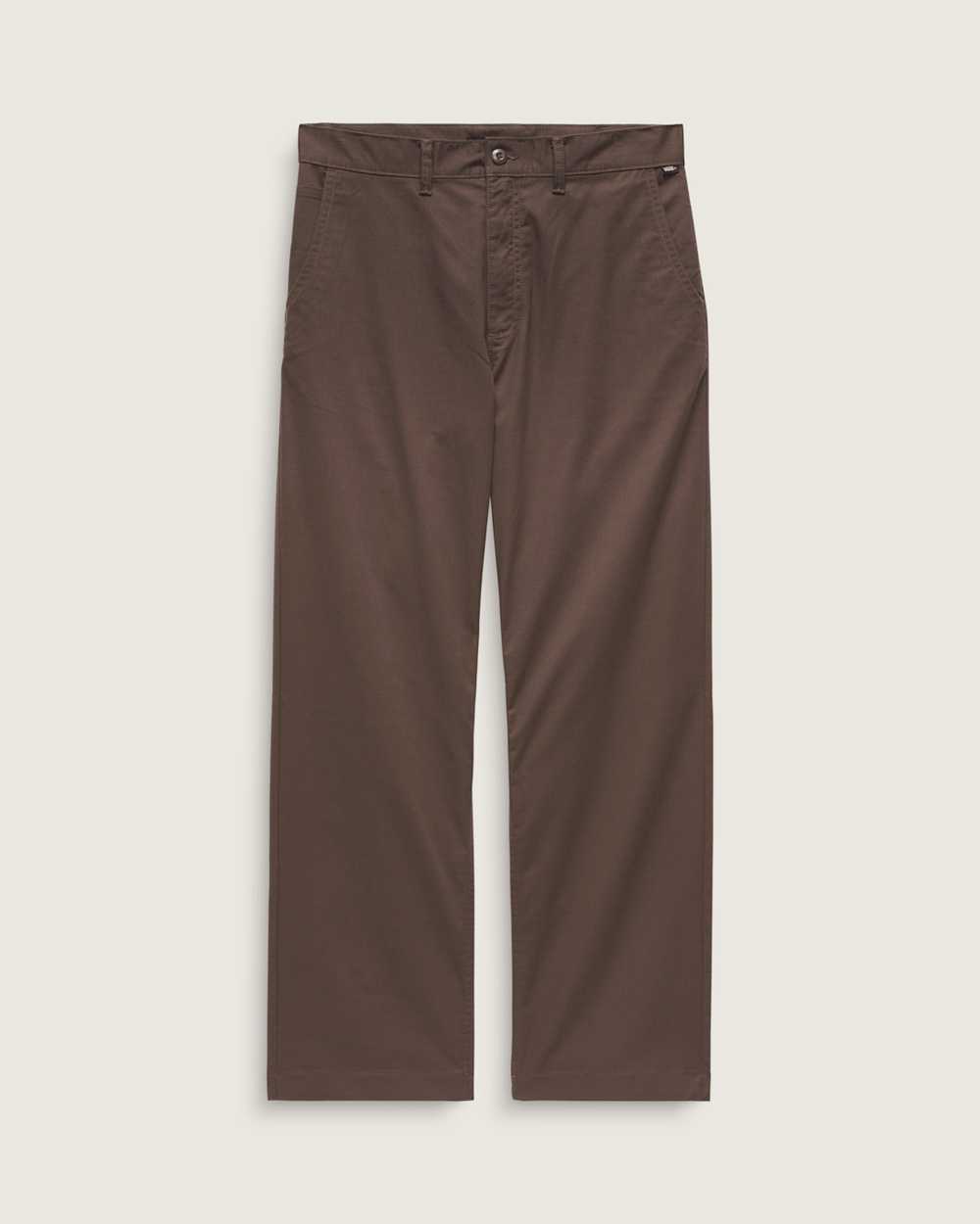 Men Vans Authentic Chino Loose Pants in Turkish Coffee Brown