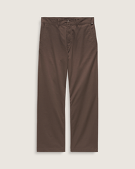 Men Vans Authentic Chino Loose Pants in Turkish Coffee Brown