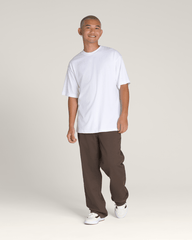 Men Vans Authentic Chino Loose Pants in Turkish Coffee Brown