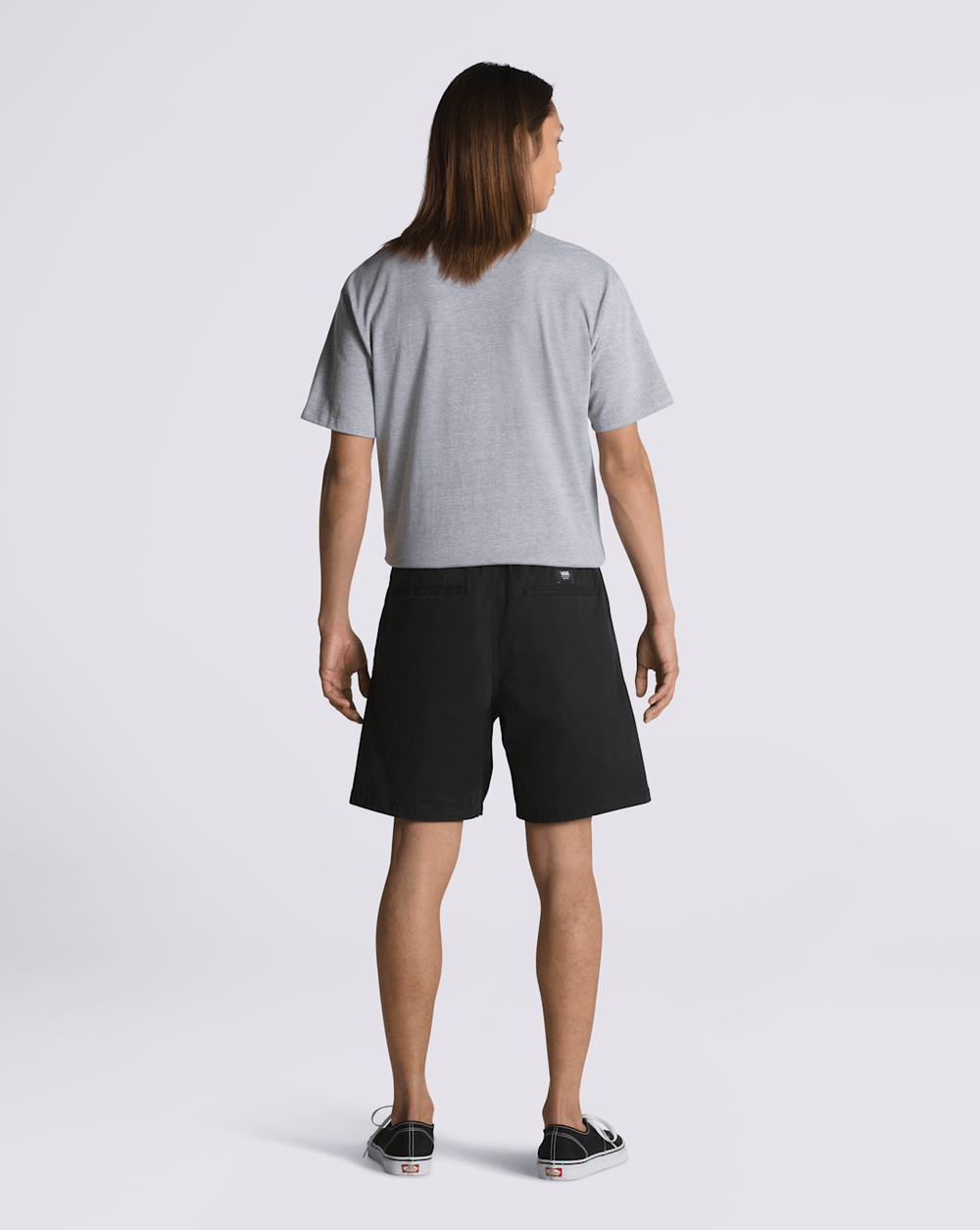 Men Vans Range Relaxed Elastic Short Black