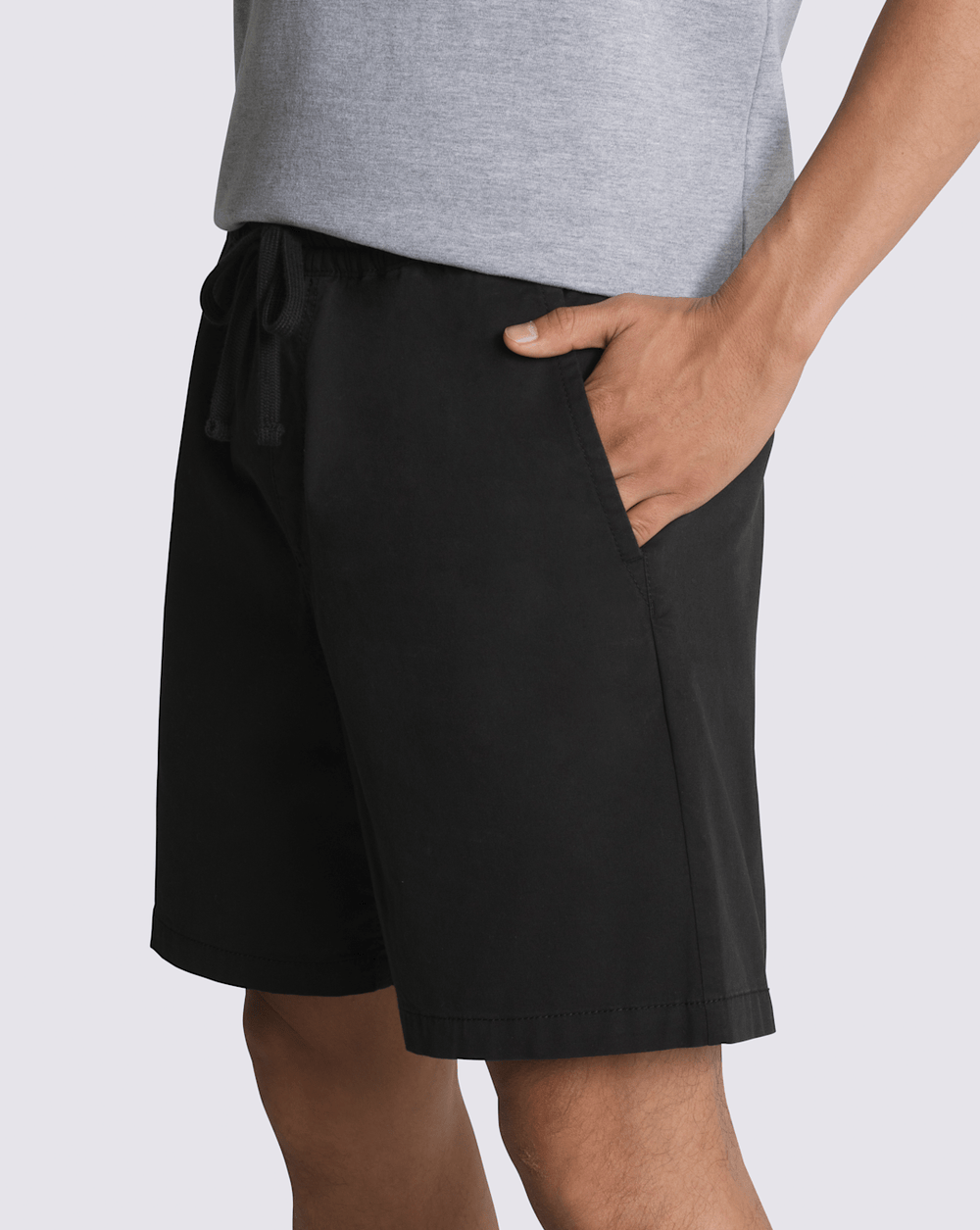 Men Vans Range Relaxed Elastic Short Black