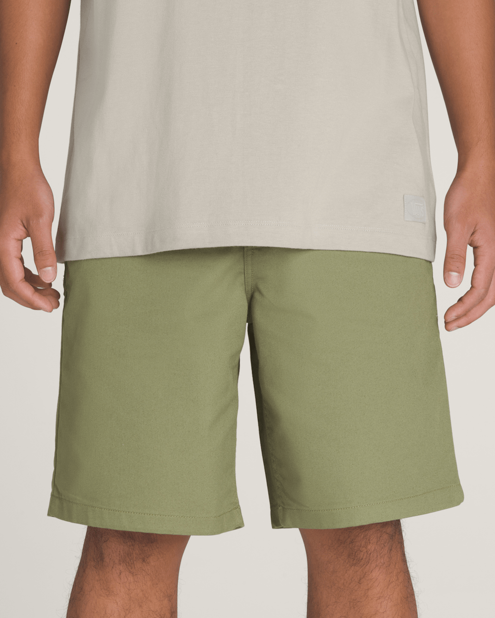 Men Vans Authentic Chino Relaxed 20'' Shorts in Loden Green