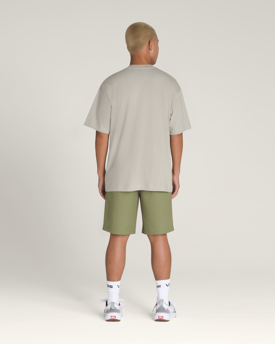 Men Vans Authentic Chino Relaxed 20'' Shorts in Loden Green