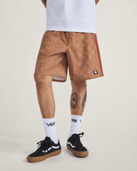 Men Vans Daily 18'' Boardshorts in Glazed Ginger Brown